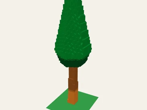 Cypress brick model