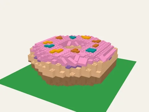 Donut brick model