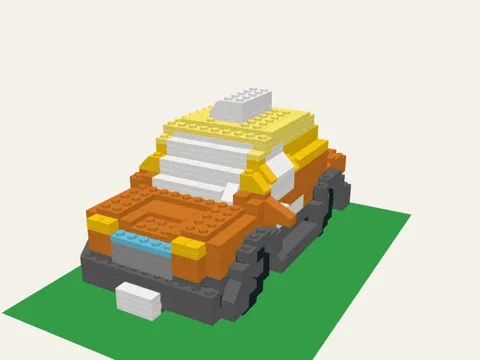 Taxi brick model